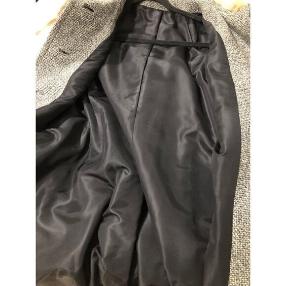 Vintage Saks Fifth Avenue Tweed Coat Union Made Size 14 - Picture 8 of 11